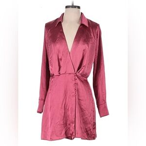 Zara silk mini dress